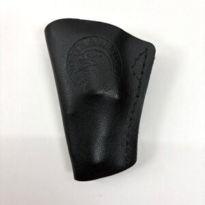 Aker North American Arms Leather IWB Clip-On Holster Black Small Good